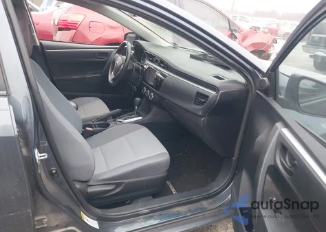 2016 Toyota Corolla L из США, поврежденный, VIN 2T1BURHE6GC715284